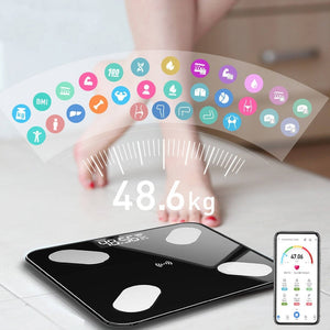 Bluetooth Body Fat Smart Household Weighing Scale